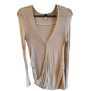 FREE PEOPLE surplice sweater